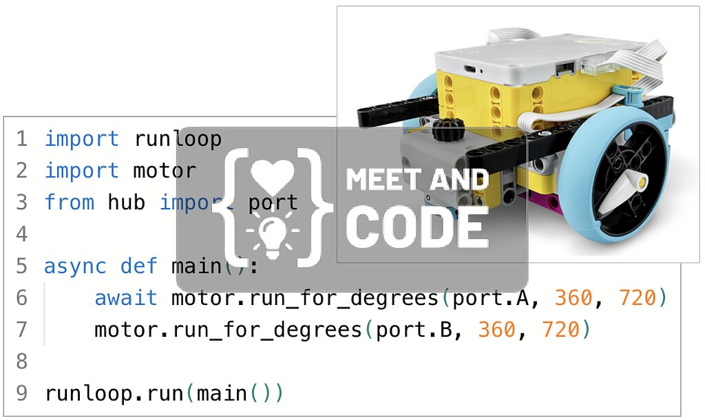 Lego Spike Prime mit Python programmieren