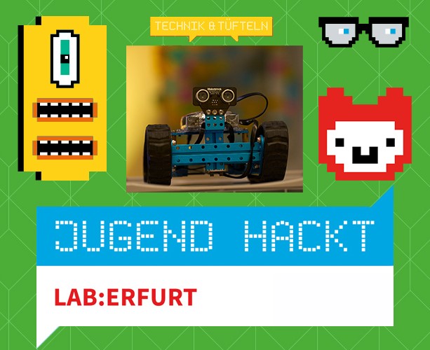 Jugend hackt Lab Erfurt: Robotik und Coding für Mädchen und FLINTA